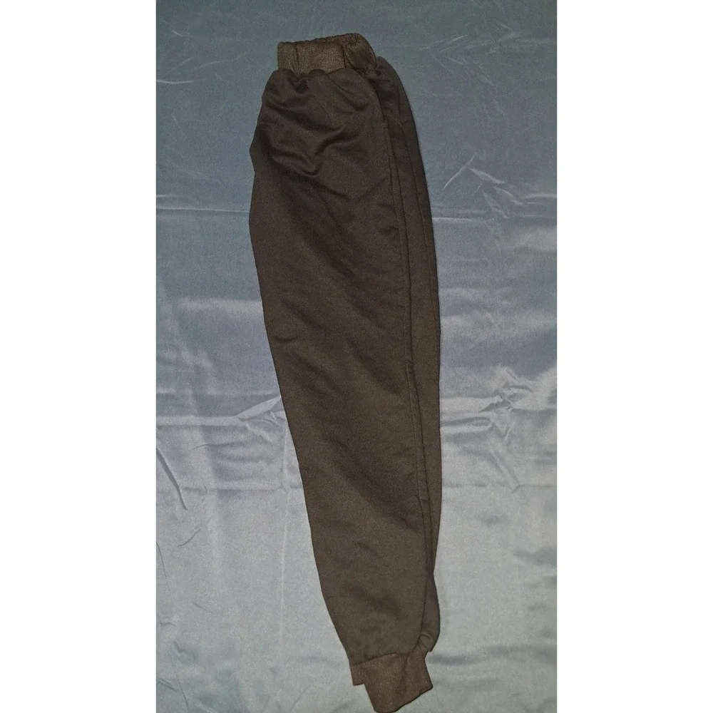 GIRLS; Tik Tok Sweatpants Size 5-7, Black -Fun